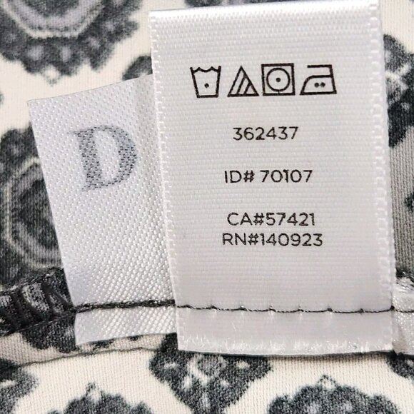 Ann Taylor Loft Shirt Dress SP Small Petite Batik Medallion Print Lagenlook Boho - Picture 7 of 11